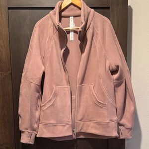 Lululemon Athletica Mauve Teddy Jacket
